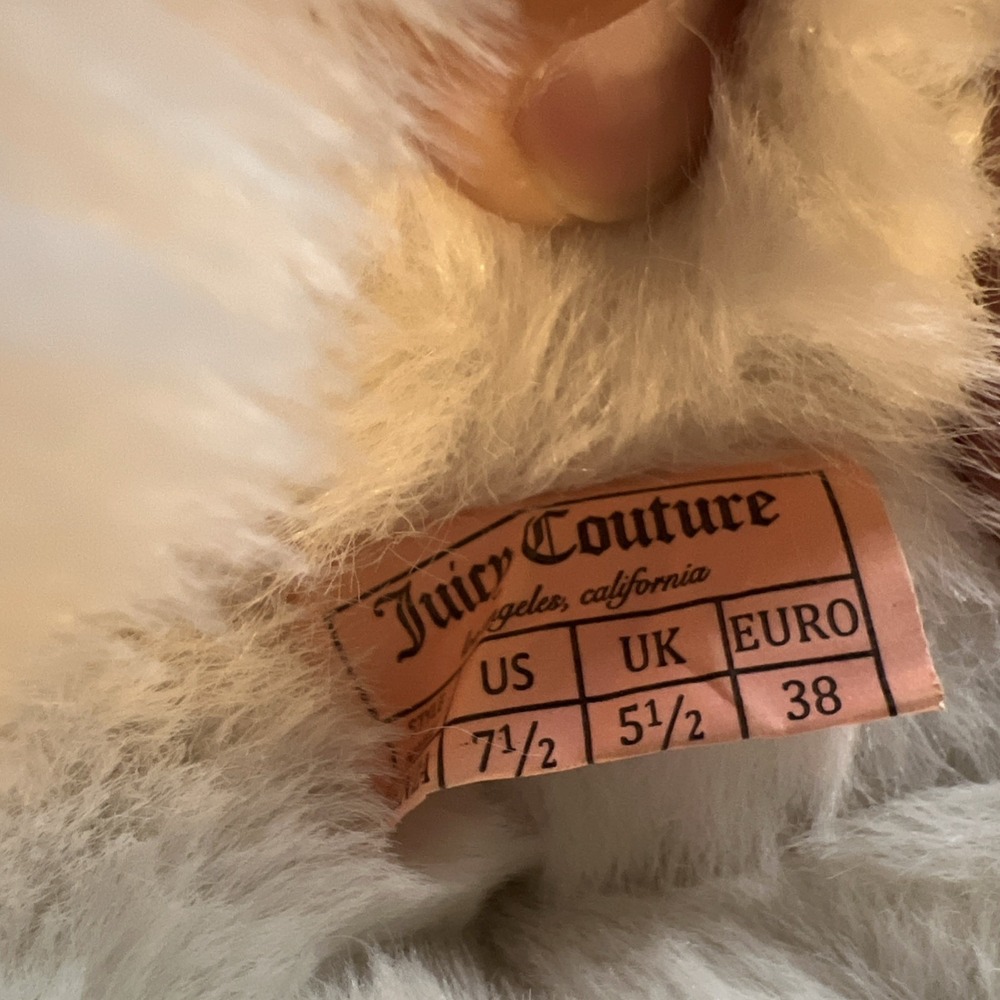 Juicy Couture King Brown Cognac Faux Fur Winter Boots Size 7.5 - Picture 4 of 12